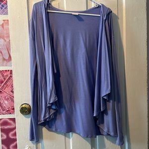 Lavender cardigan